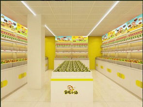 贪吃小站休闲食品加盟图片 加盟店装修图